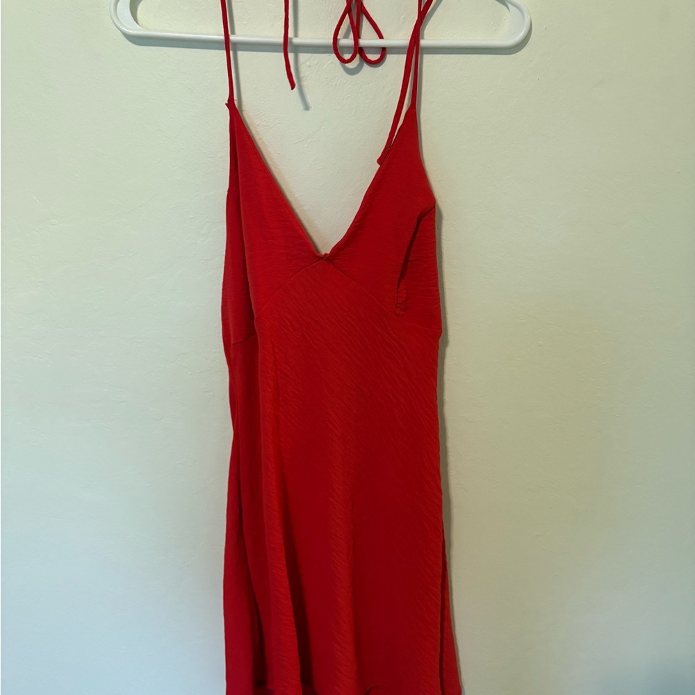 Lovely Day Vibrant Red Dress